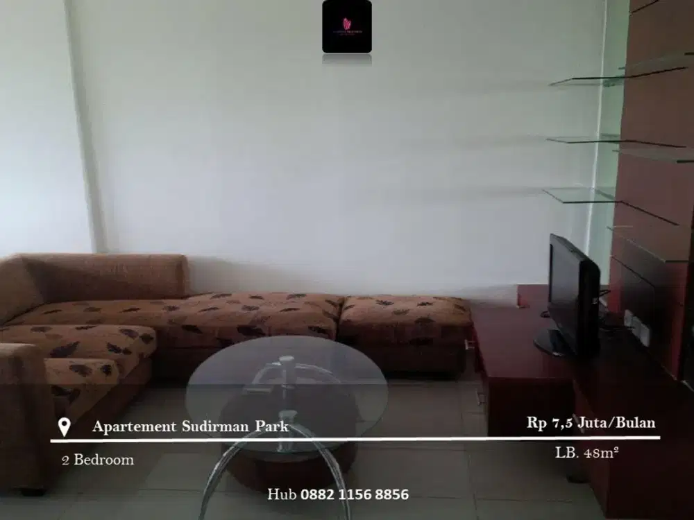 Disewakan Apartement Sudirman Park Mid Floor 2BR Full Furnished