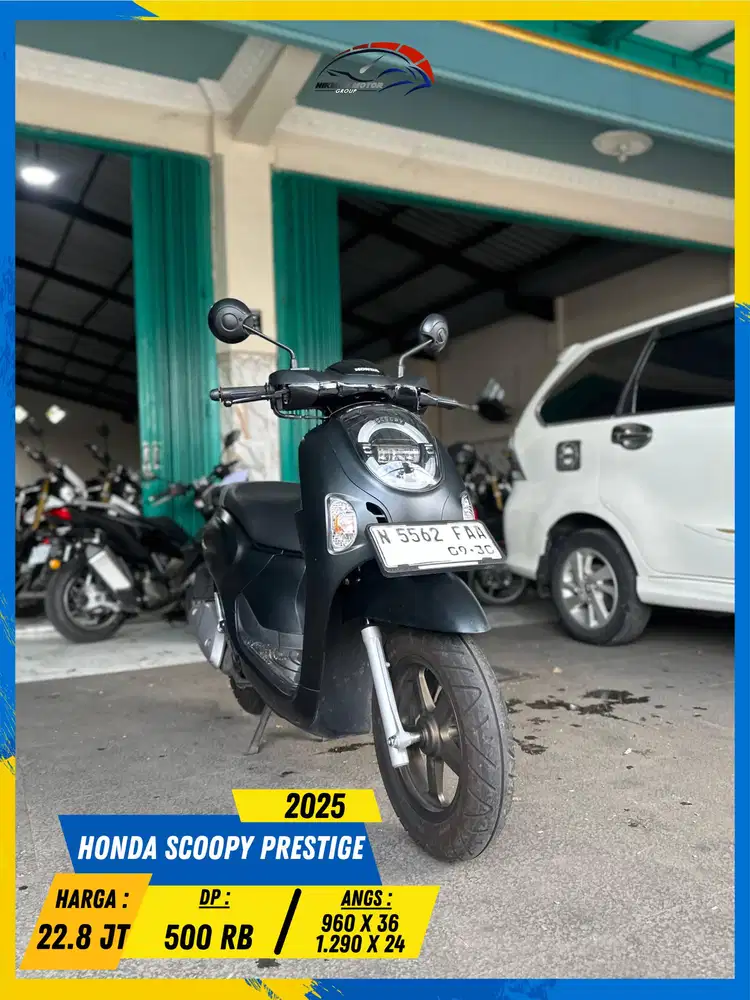 HONDA SCOOPY PRESTIGE 2025 LIKE NEW MASZEHH HIKMAH MOTOR KEPUH