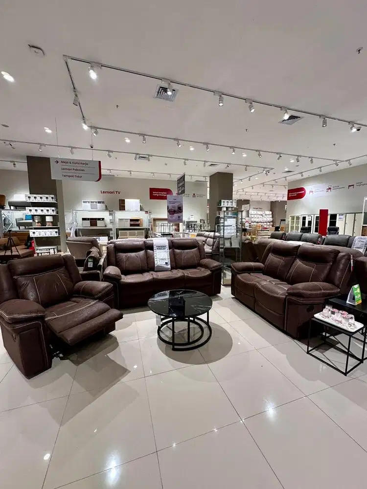 JUAL SOFA SET RECLINER BARU GRATIS KIRIM PASANG