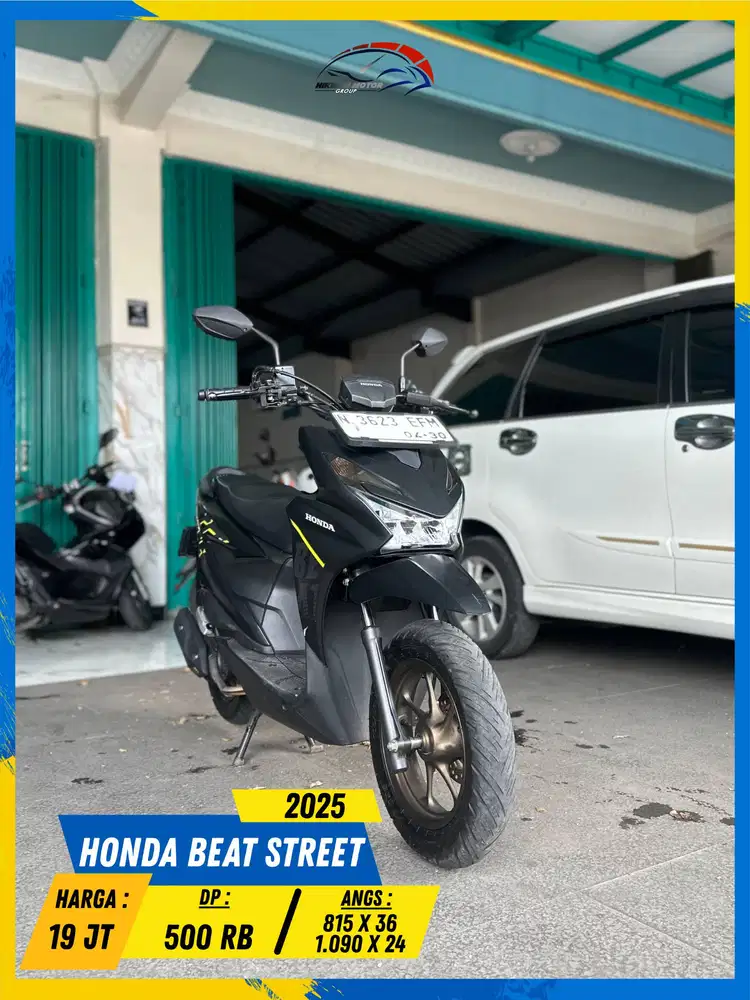 HONDA BEAT STREET 2025 BEKAS RASA BARU HIKMAH MOTOR KEPUH