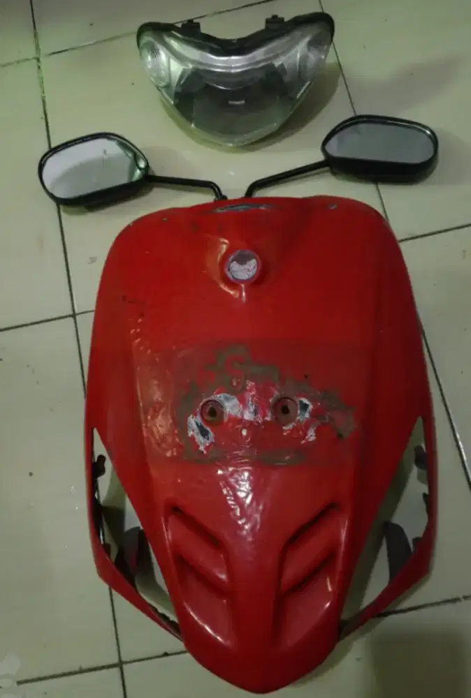 Sperpart Mio Sporty Tameng Porklam dan spin .