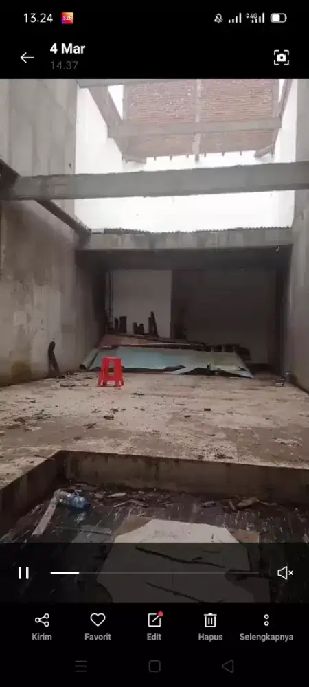 Kayu Borneo 5X10 panjang 4 meter