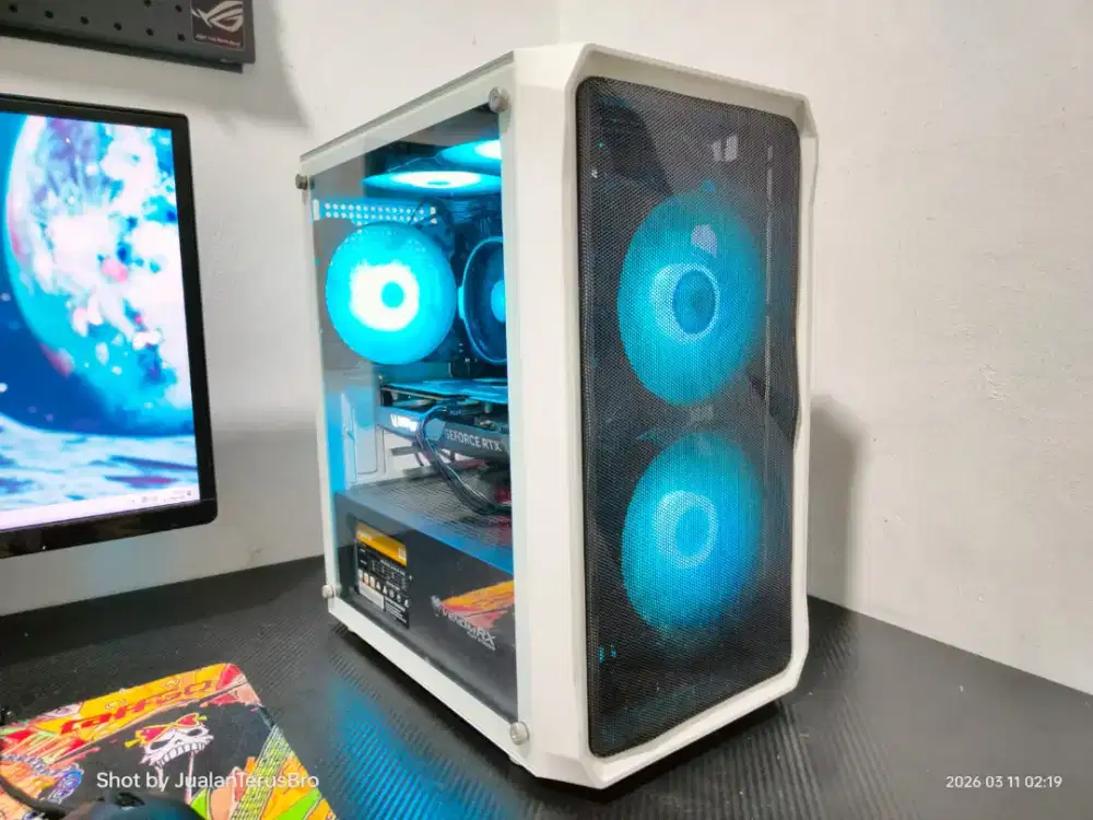 CPU PC AMD RYZEN 5 5600 VGA RTX 4060 8GB RAM 16GB DDR4 SSD 512GB NVME