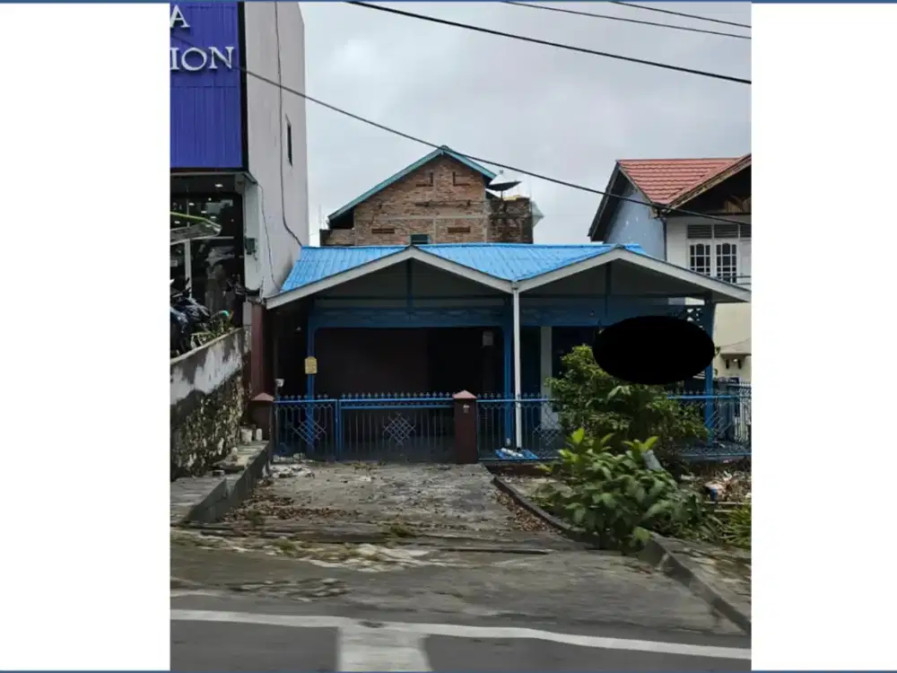 DIJUAL / DISEWAKAN RUMAH PINGGIR JALAN RUHUI RAHAYU – HM