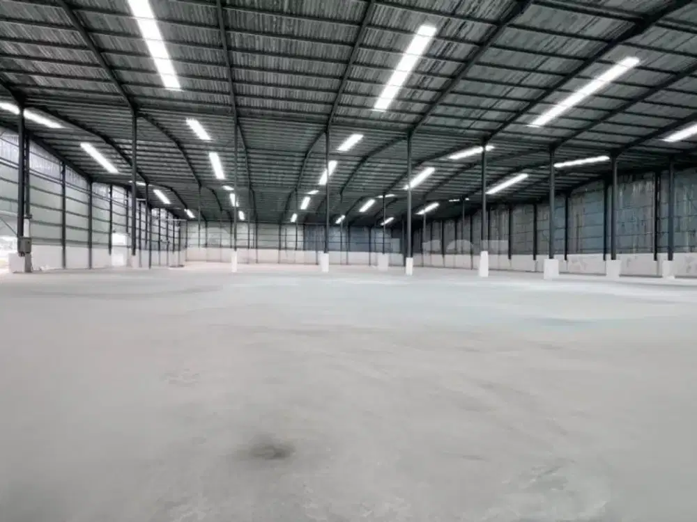 DISEWAKAN CEPAT GUDANG BARU 13000M2 LEGOK TANGERANG