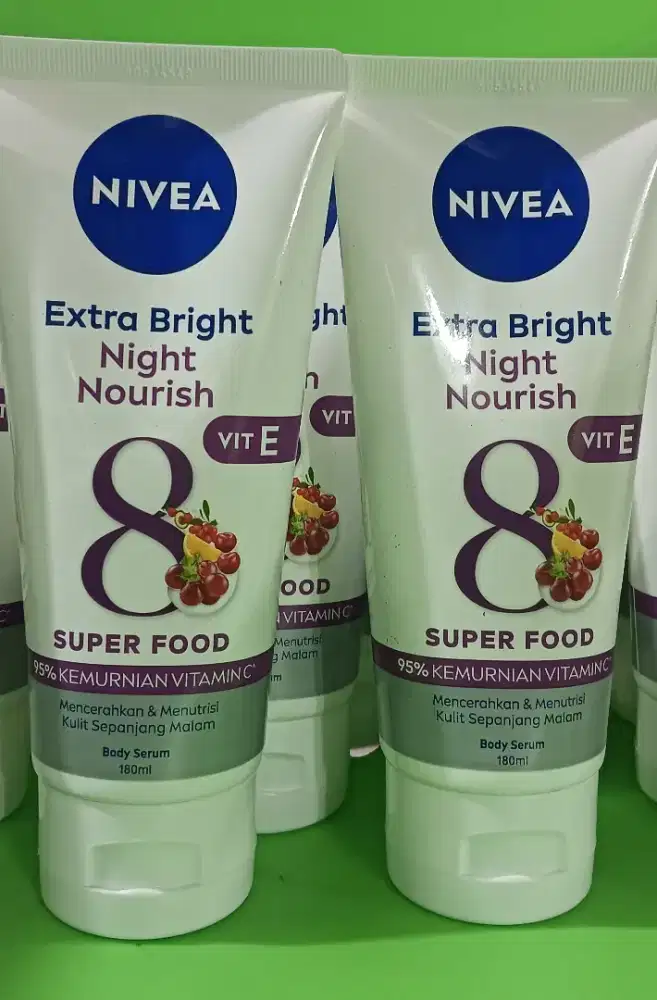 Nivea extrak bright night nourish super food