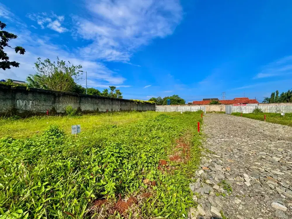 Tanah Kavling Unit Terbatas, Strategis 5 Menit Alun Alun Pamulang