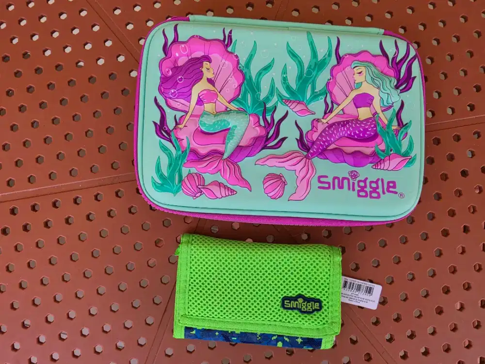 Dijual Murah Original Smiggle Dompet Anak + Smiggle Tempat Pensil Anak