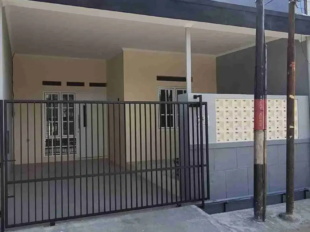 rumah full renovasi cluster duta bumi harapan indah bekasi