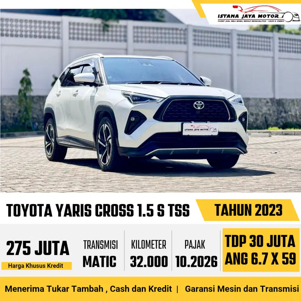 TOYOTA YARIS CROSS 1.5 S TSS 2023