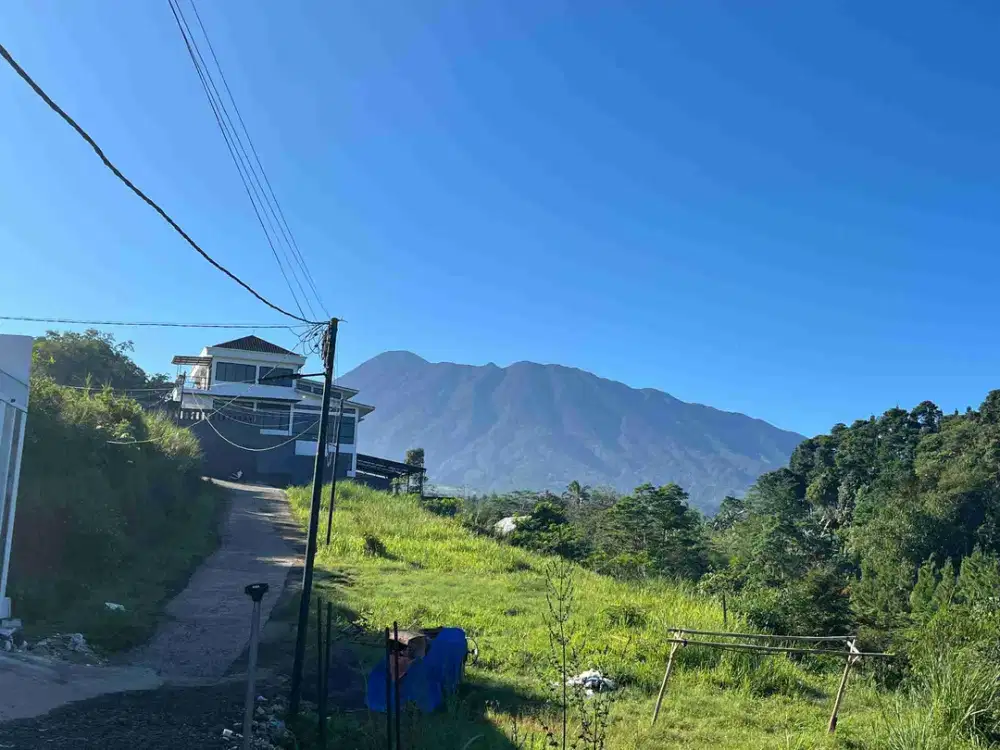 Tanah Di Puncak Bogor Luas 500 Meter Kawasan Villa