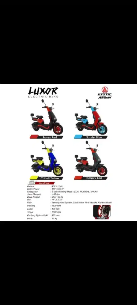 SEPEDA LISTRIK GRATIS ONGKIR KERUMAH