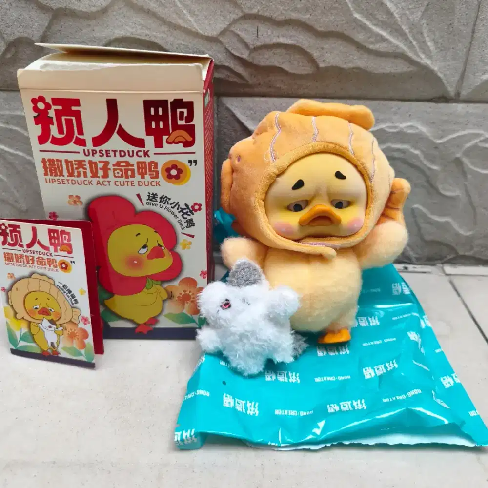 Upset Duck - Act Cute Duck - Petting Cat Duck (Original BNS Series)