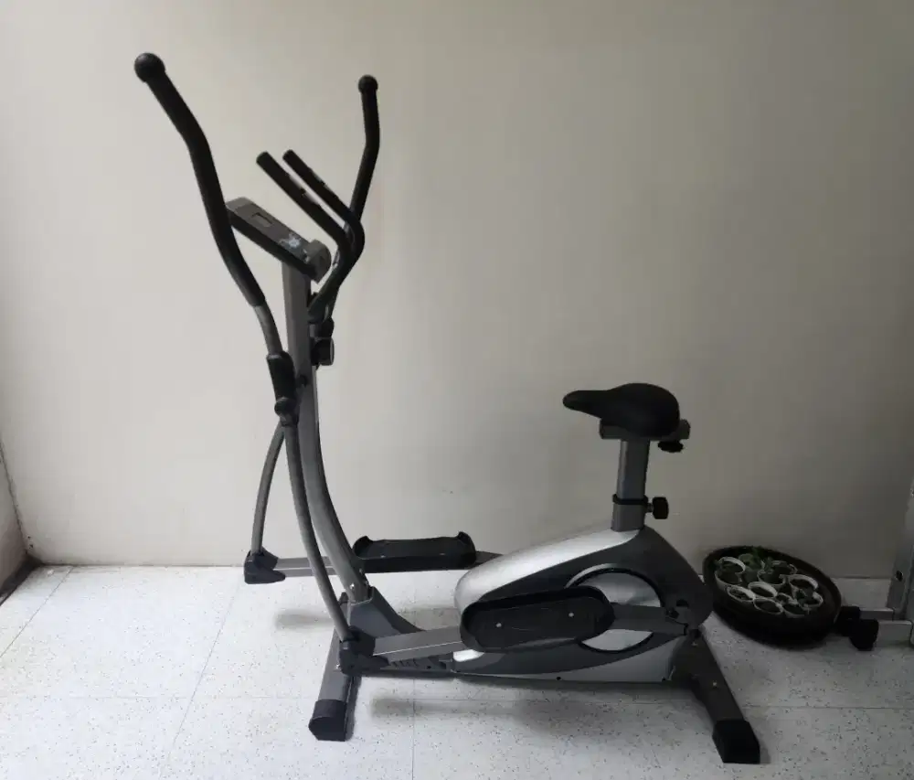Elliptical Crosstrainer Magnetic Bike Sepeda Statis