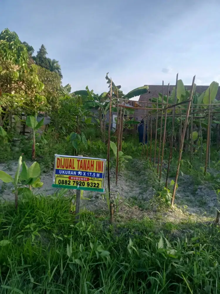 Dijual tanah di dalam gang Pasar 9 Tembung Desa Sei Rotan