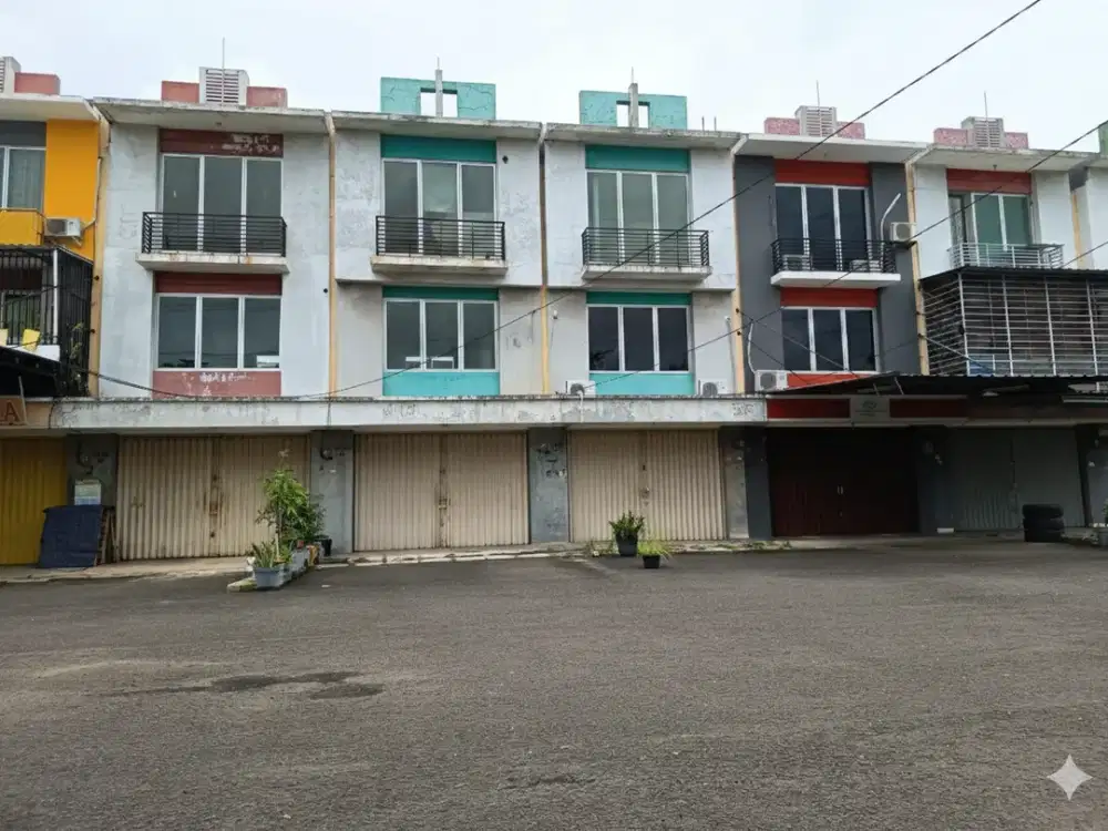 Ruko Siap Pakai Sekitar Harapan Indah Cocok Kantor/Kuliner Traffic Ramai (13742 DS)