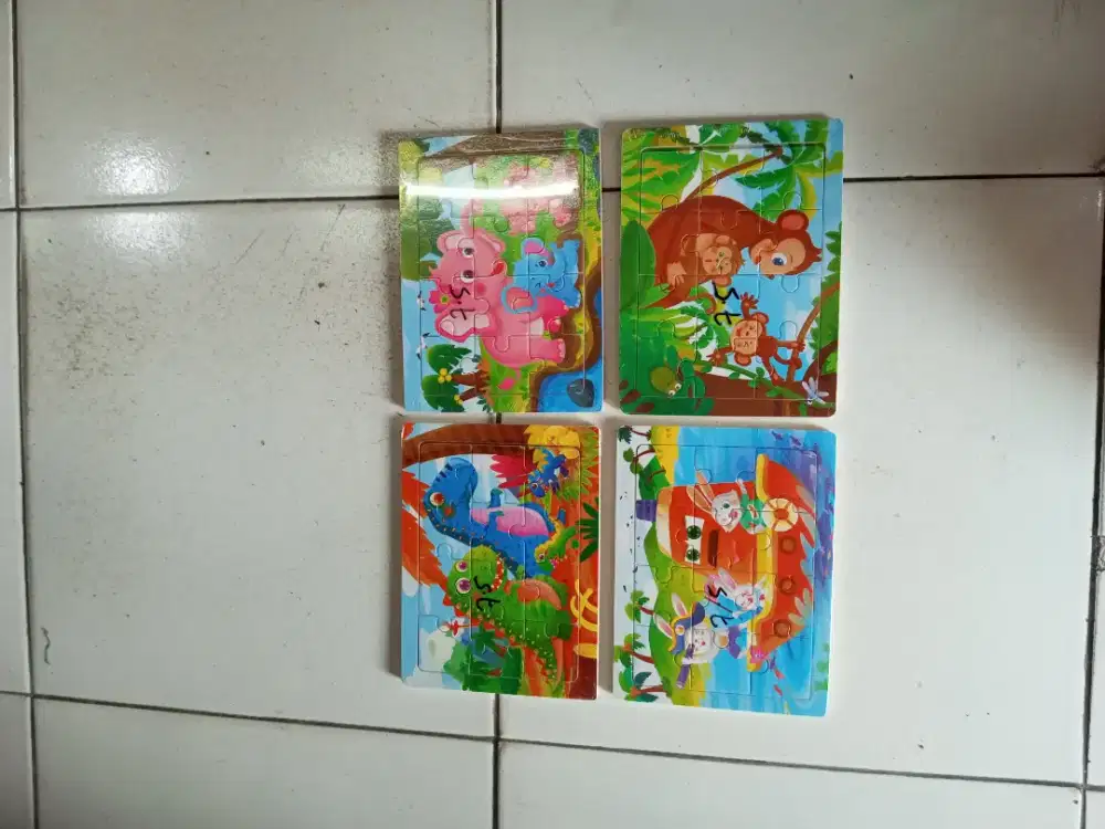 Mainan Anak Puzzle kayu