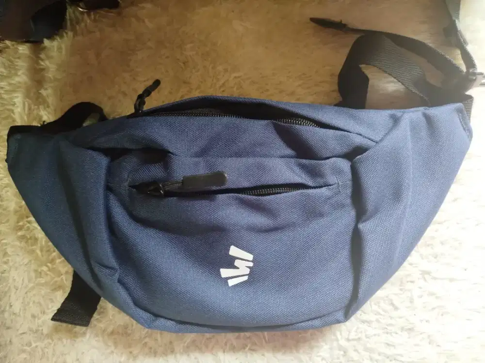 Jual waist bag 3 second pria original baru hanya lepas tag label murah