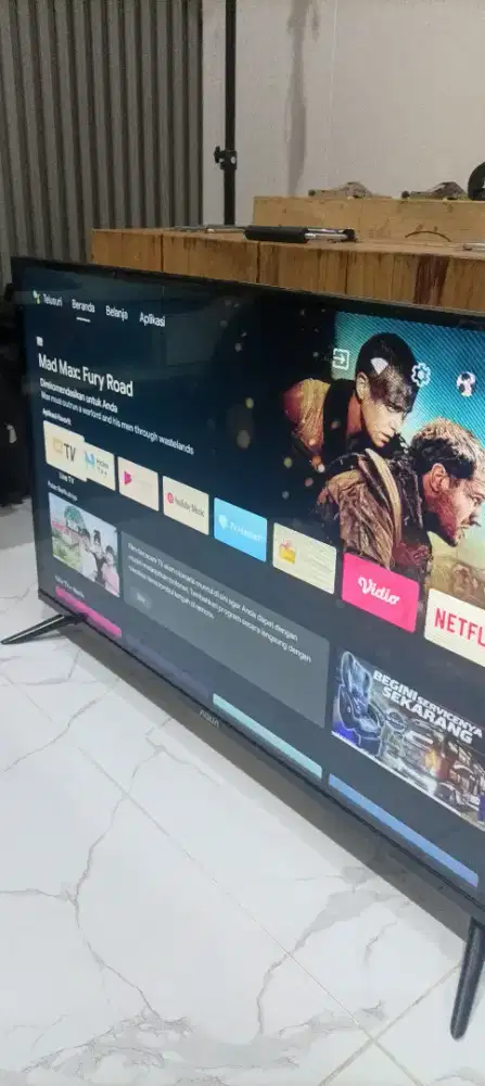 Tv android 32 inch merk Aqua