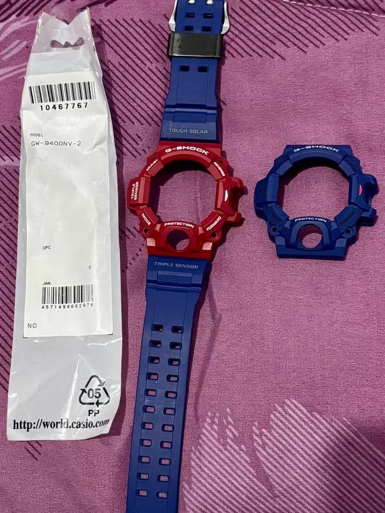 BnB Ori Gshock Rangeman Gw9400NV Paket Bazel Rd