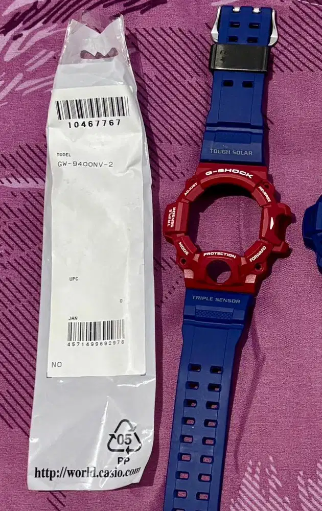 BnB Ori Gshock Rangeman Gw9400NV Paket Bazel Rd