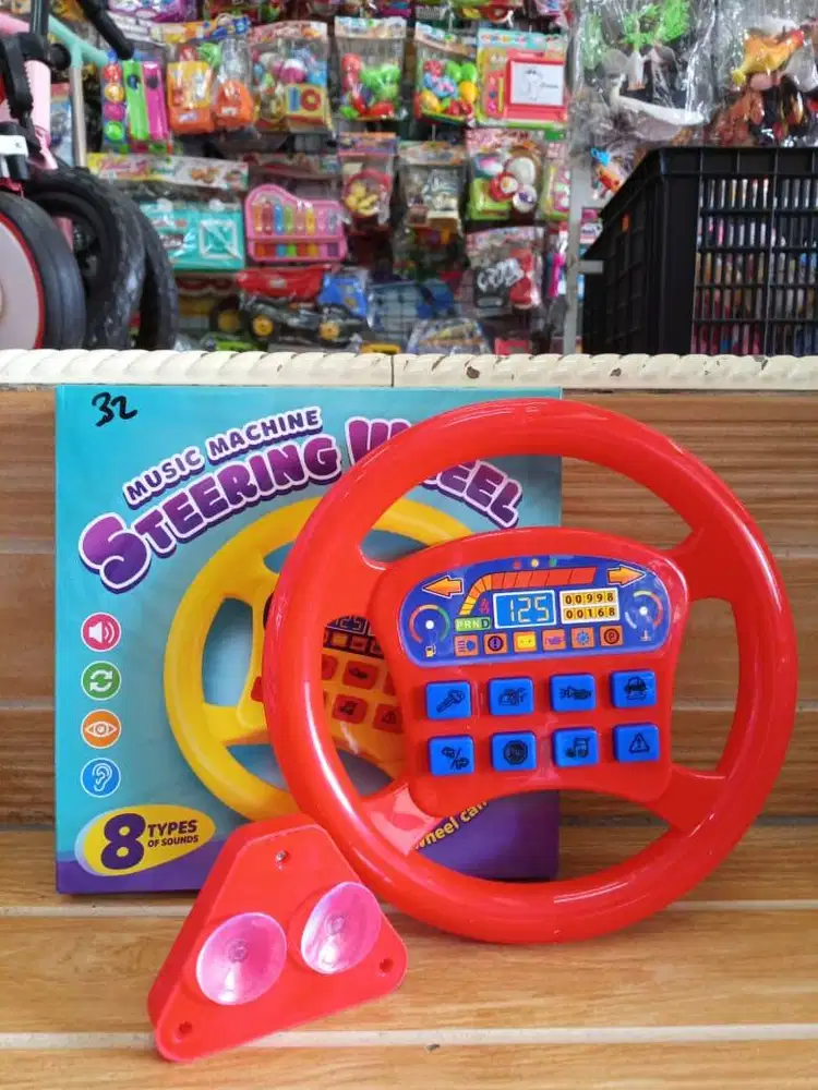 mainan anakk stir mobil steringg