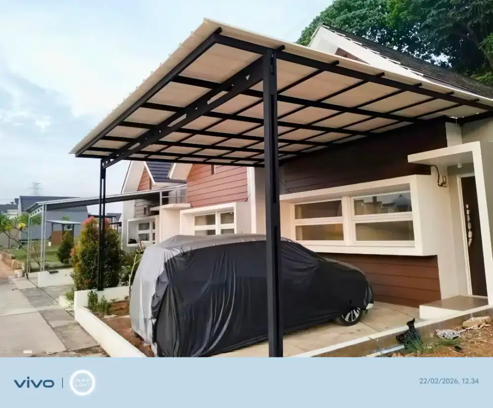 Jasa pasang kanopi baja ringan