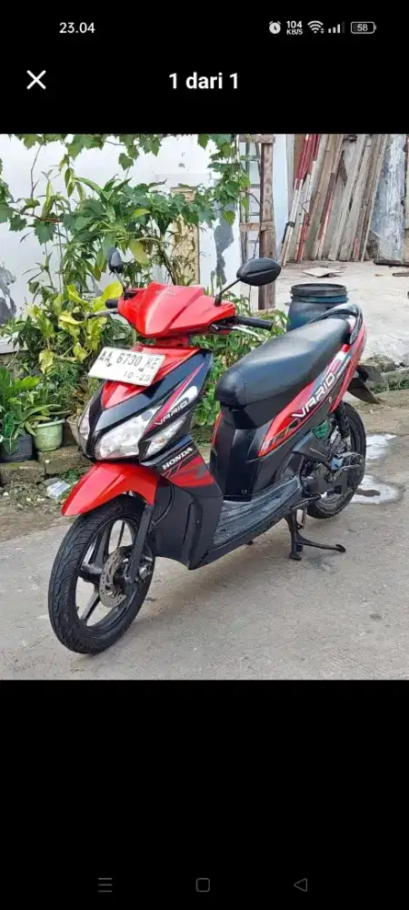 Jual Vario 2009 pajak hidup siap mudik