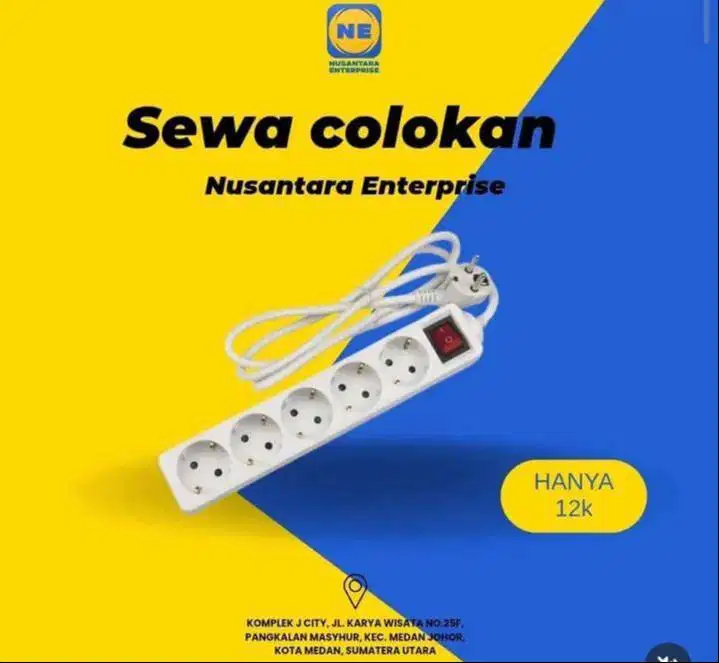 MENYEDIAKAN STOP KONTAK KABEL MEDAN