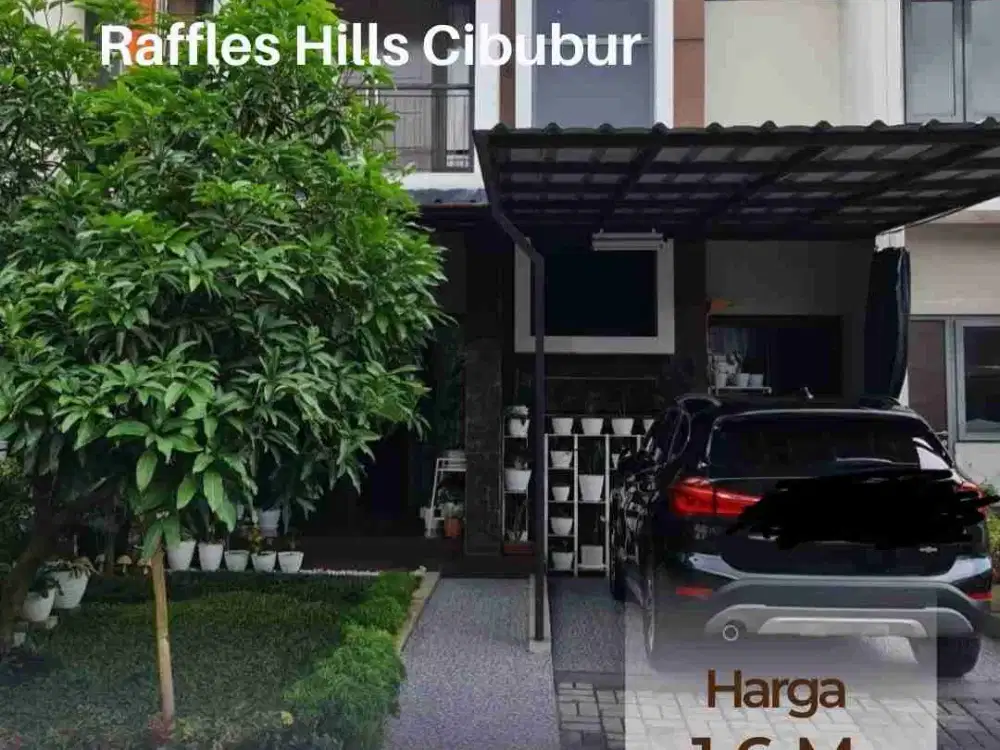 Dijual rumah cantik murah di Raffles Hills Cibubur
