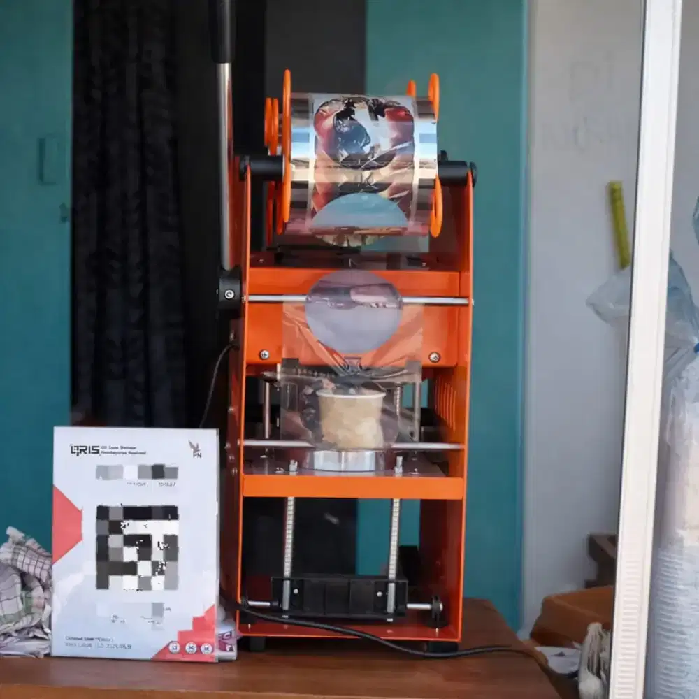 MESIN CUP SEALER / MESIN PRESS GELAS PLASTIK MANUAL ALL SIZE