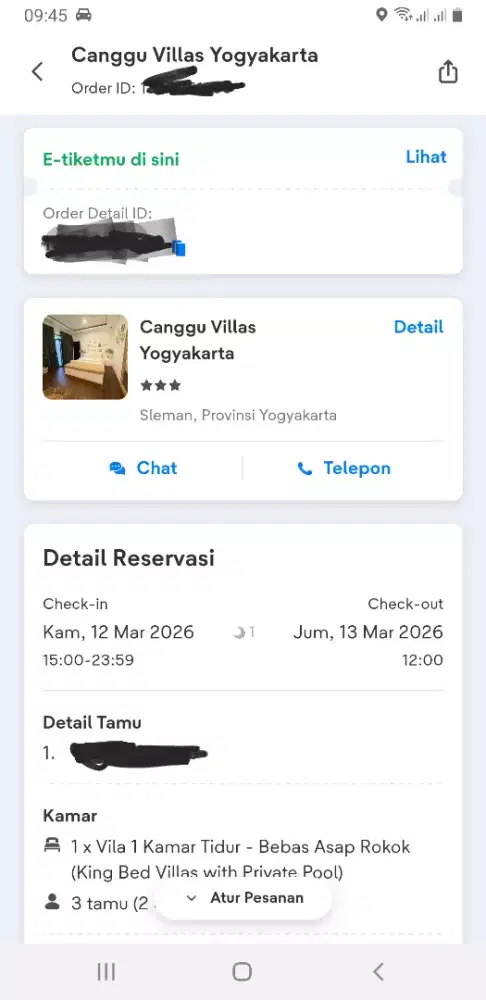 JUAL CEPAT AJA voucher villa