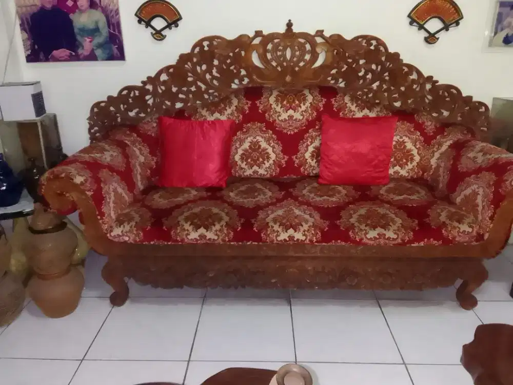 Jual 1set kursi tamu