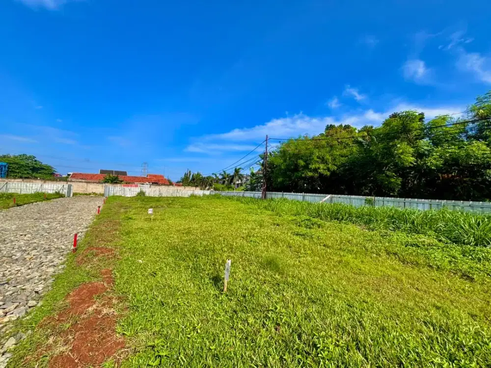 Dijual Tanah SHM Pamulang Barat, Dekat TOL Bisa Cicil 12x