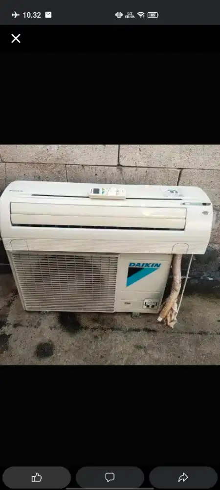 Ac daikin stengah pk