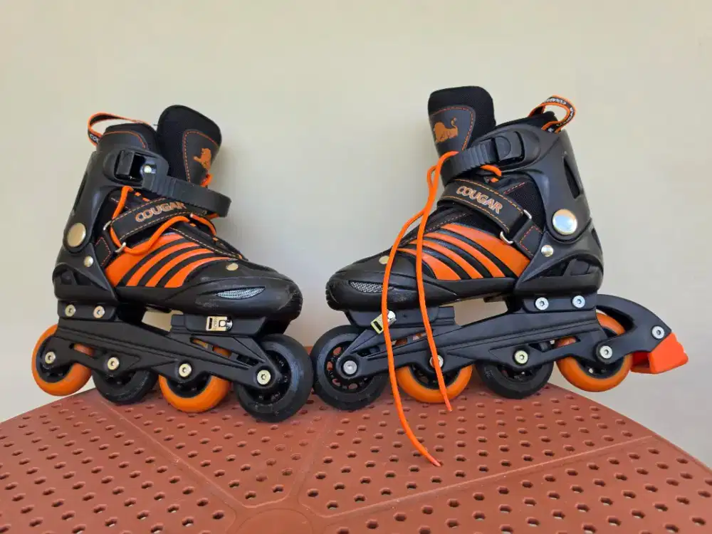 Sepatu Roda Anak Cougar Original Size M 37 Siap Pakai