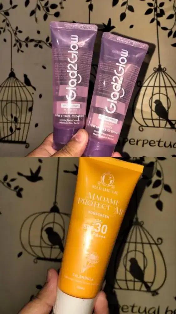 Dijual Face Wash & Sunscreen
