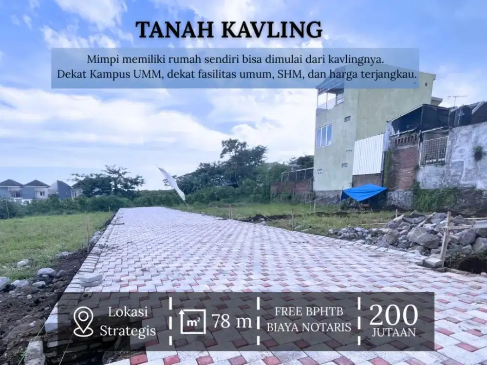 Tanah Murah Kota Malang