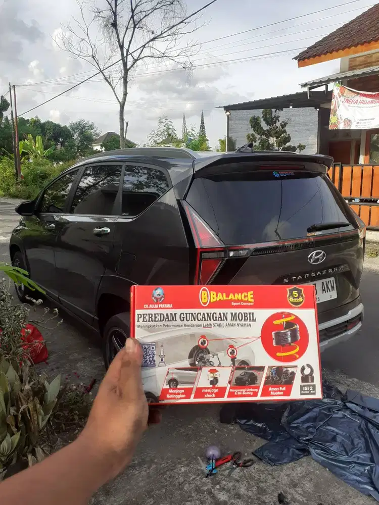 Bantingan Keras jadi Empuk, mobil bebas Gruduk dg psg Balance Damper