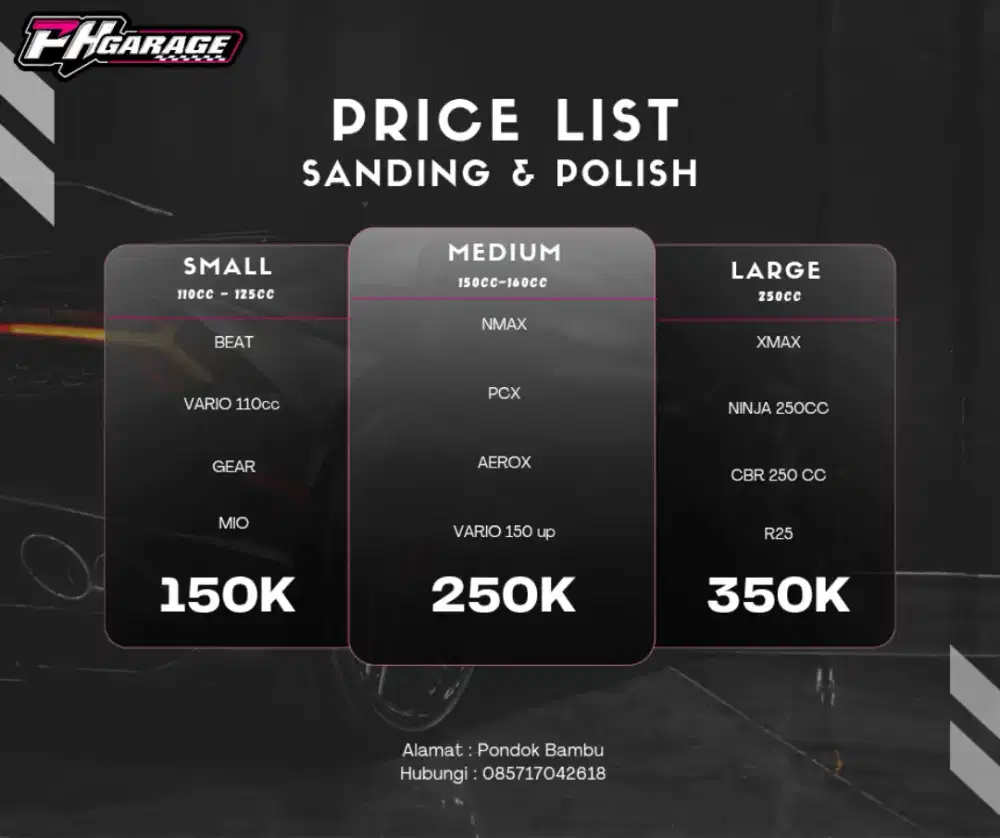 JASA SANDING POLISH KENDARAAN