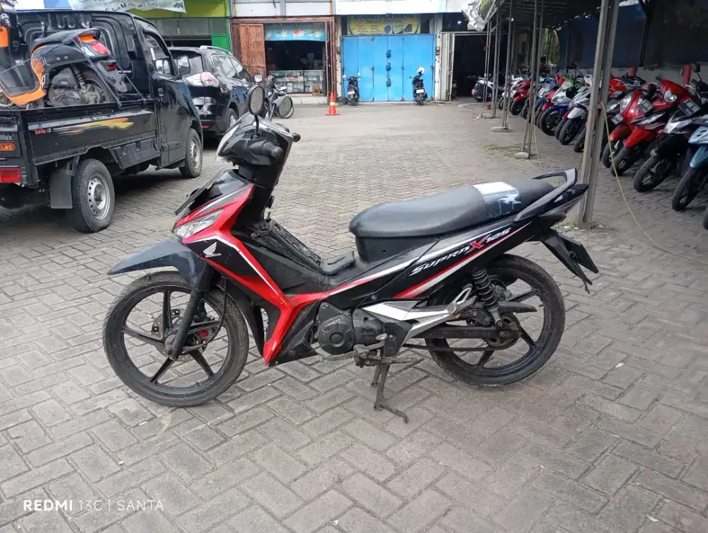 Supra X 125, tahun 2018.Ss lengkap
