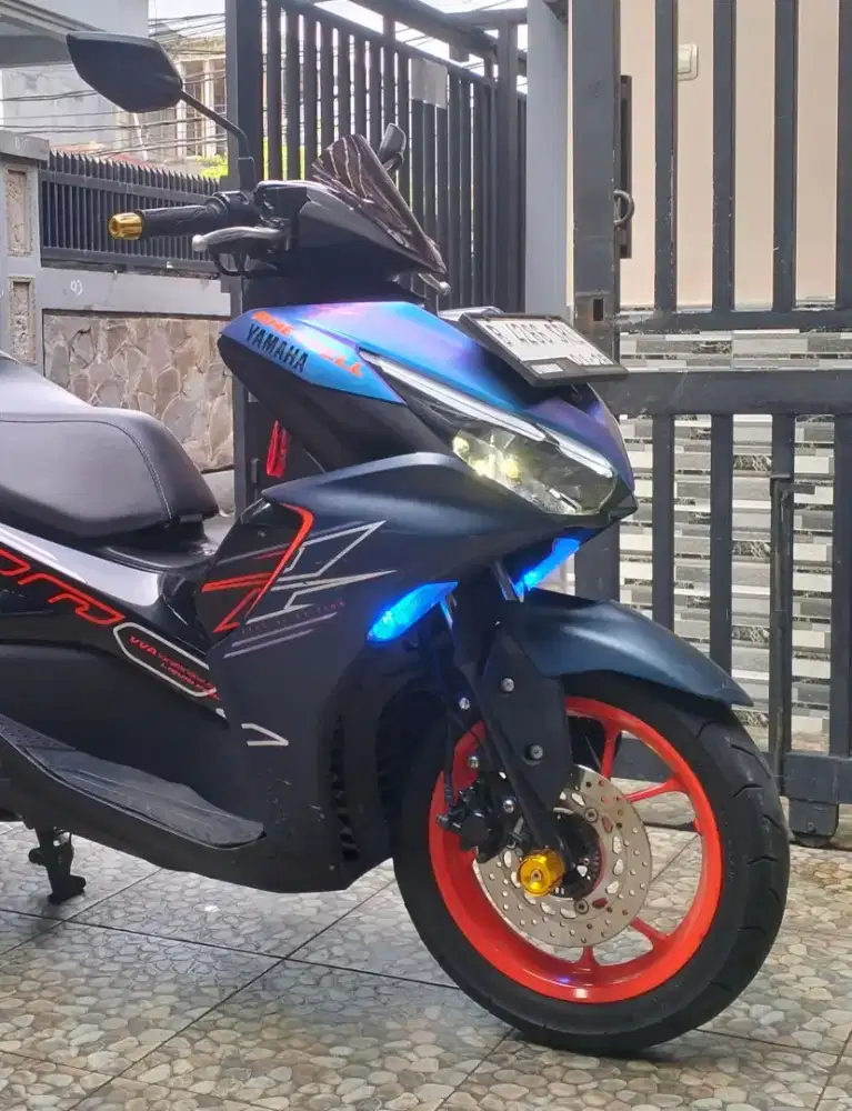 AEROX Cyber City 2023 Sangat MULUS TERAWAT, Lampu Belakang Modif keren