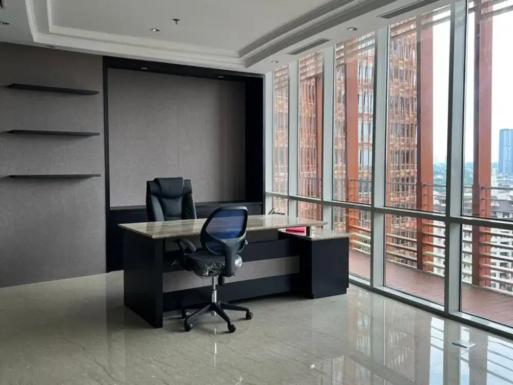 Sewa Kantor TB Simatupang di South Quarter 490sqm Semi Furnished Strategis