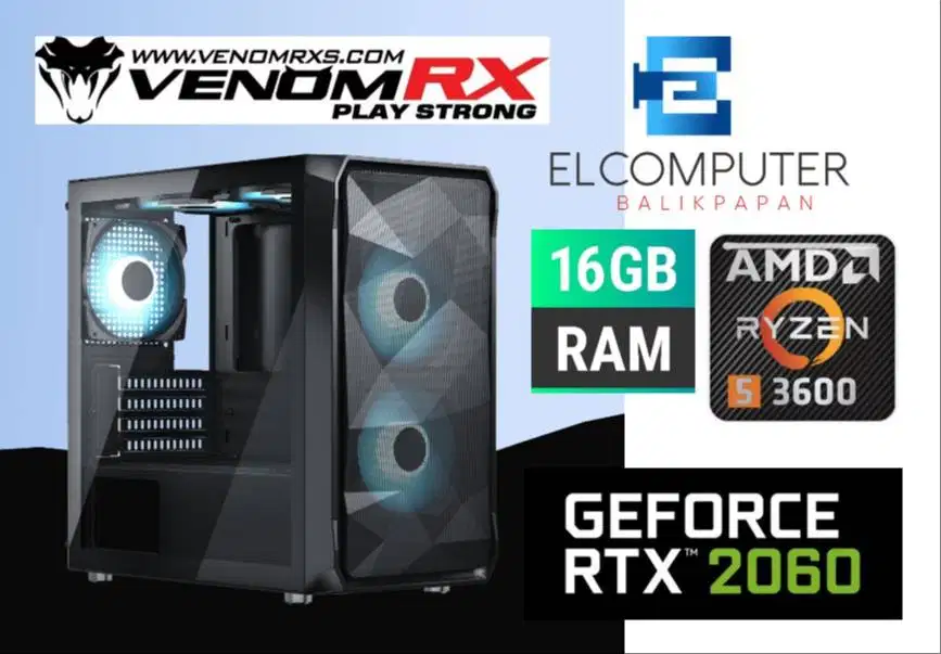 CPU GAMING ANTI MAINSTREAM [RYZEN 5 3600 - RTX 2060 - DDR4 16GB]