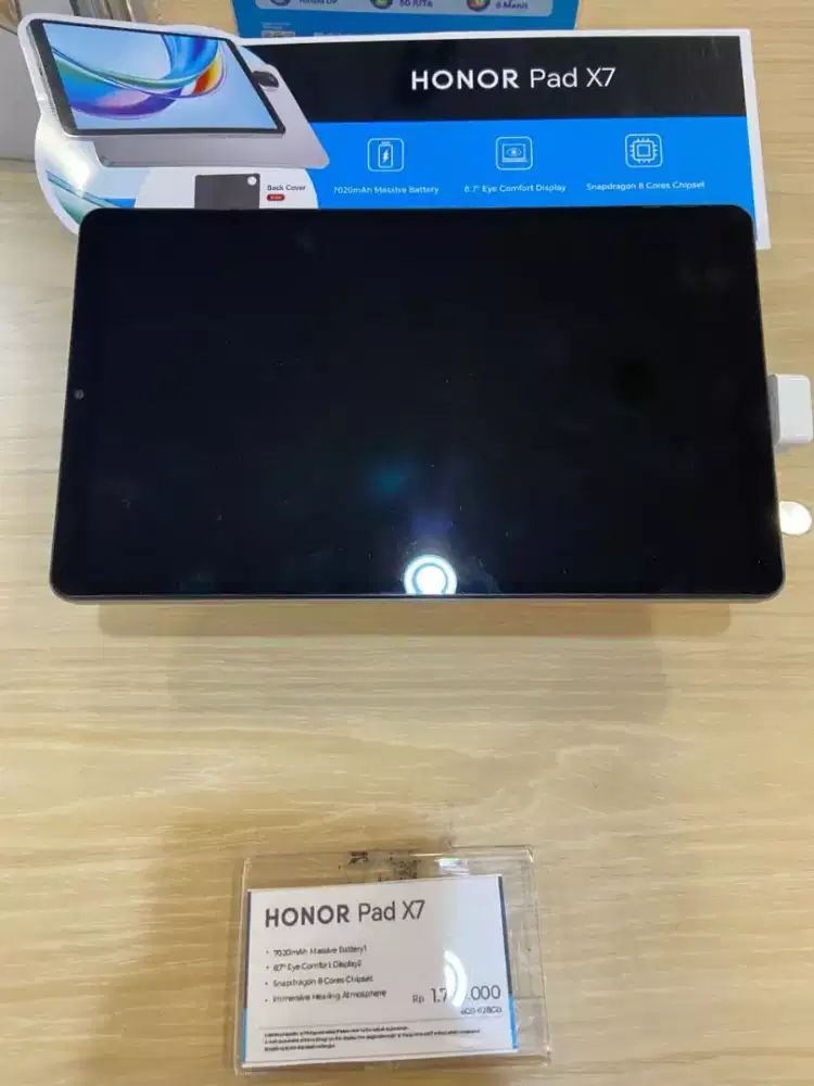 PROMO CICILAN BUNGA 0% HONOR PAD X7