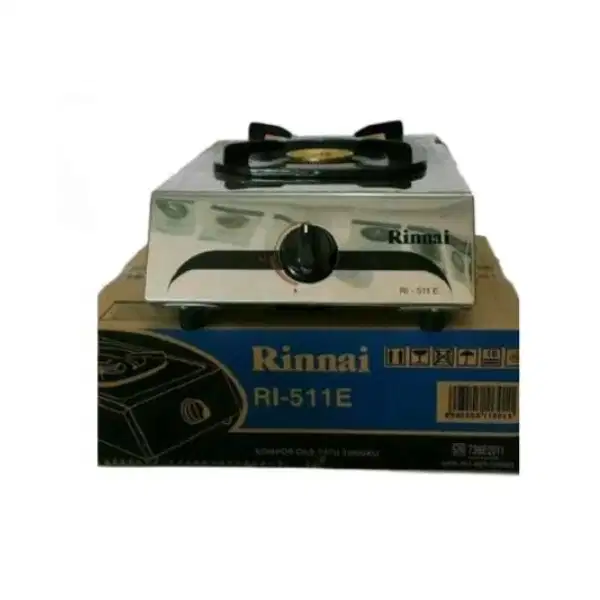 RINNAI RI-511 E Kompor Gas 1 Tungku Stainless