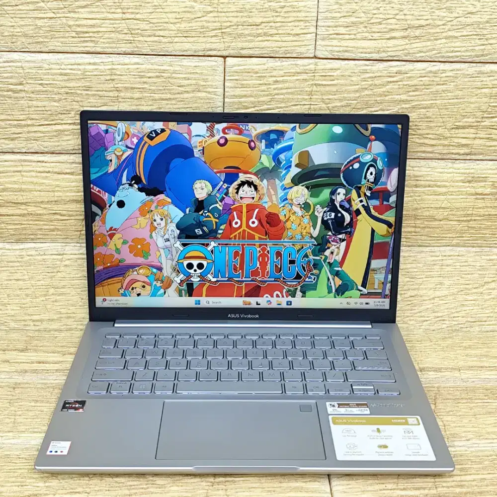 Laptop 2nd ASUS VIVOBOOK M1403QA AMD Ryzen 5 5600H RAM 8GB SSD 512GB