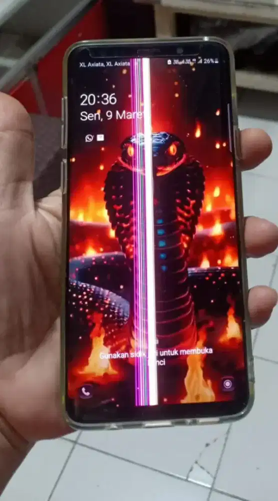 Samsung s9+ ram 6/64 orian segel batangan mulus jos