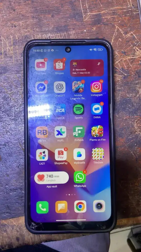 Redmi note 10s ram 8+4/128 batangan siap.pakai