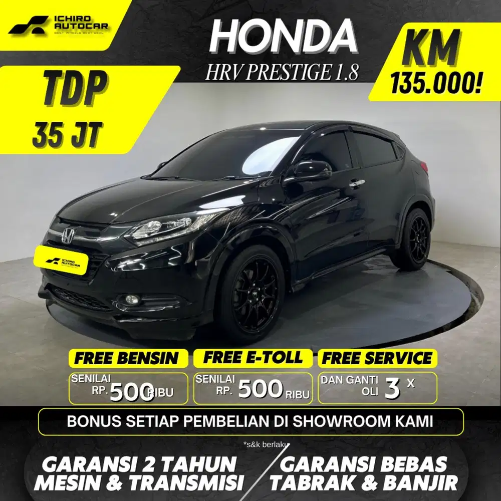 HONDA HRV PRESTIGE 1.8 AT 2015
